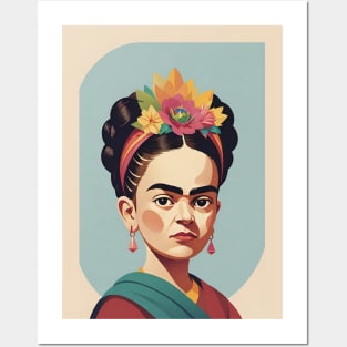 Whimsical Frida: Childhood Memories Illustration Posters and Art